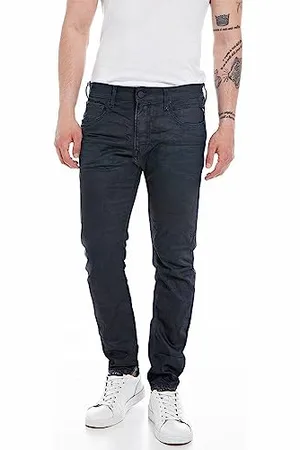 Replay Herren Jeans Johnfrus Skinny-Fit, (Blau), 31W / 30L