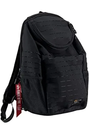 Alpha Industries Combat Backpack praktischer Unisex Rucksack Black
