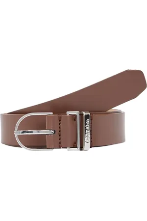 Calvin Klein Damen Gürtel Metal Buckle aus Leder
