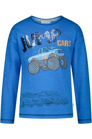 Salt & Pepper Jungen Boys Print Rev.seq. Car Baby- Und Kleinkind T-Shirt-Satz, , 92-98 EU