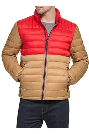 Tommy Hilfiger Herren Lightweight Down Alternative Packable Puffer Jacket Daunenalternative Mantel, , XXL
