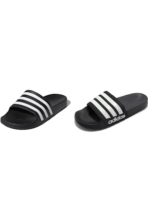 adidas Unisex Adilette Aqua Schlappen, Core Black/Ftwr White/Core Black, 44 1/2 EU Unisex Adilette Shower Schlappen, Core Black/Ftwr White/Core Black, 44 1/2 EU
