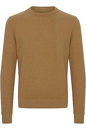 Casual Friday CFKarlo Structured Crew Neck Knit Herren Strickpullover Feinstrick Pullover mit Rundhalsausschnitt aus, Größe:3XL, Farbe: