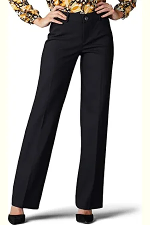 Lee Damen Ultra Lux Comfort with Flex Motion Trouser Pant Hose, , 44 Lange