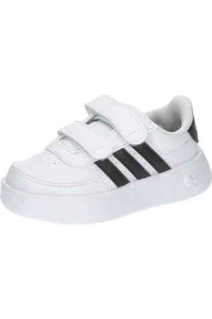 adidas Jungen Unisex Kinder Breaknet 2.0 Shoes Kids Tennisschuhe, Cloud White/core Black/Cloud White, 22 EU