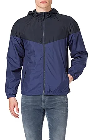 Urban classics Herren 2-Tone Tech Windrunner Windjacke, , L