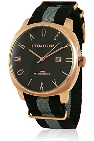 Devota & Lomba Uhr mit japanischem Uhrwerk Unisex 50 mm