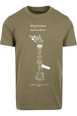Mister Tee Herren Depresso Tee XS