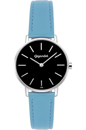 Gigandet Damen Analog Japanisches Quarzwerk Uhr mit Leder Armband G36-025