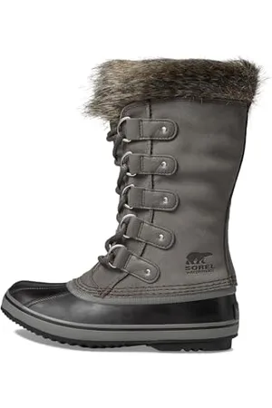 sorel Damen Joan of Arctic Boot WP wasserdichte Schneestiefel, Quarry/Black 2024/2025, 37.5 EU