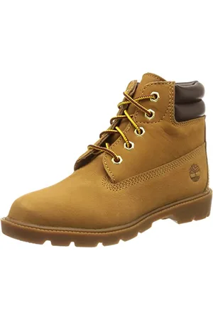 Timberland 6 Inch WR Basic (Youth) Ankle Boot, Wheat_1, 33 EU