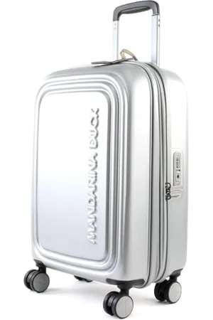 Mandarina Duck LOGODUCK + Trolley Cabin EXP (Silber) 35 x 55 x 23/26 (BxHxB)