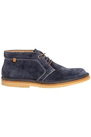 El Naturalista Herren N5950 Lumbier Oxford-Stiefel, Blau (Ocean), 42 EU Weit