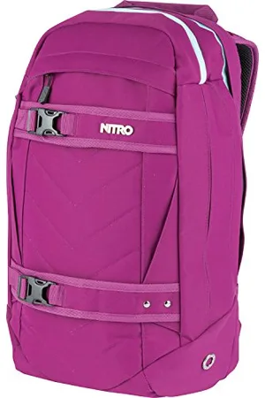 Nitro Aerial Rucksack, Multifunktionsrucksack, Schulrucksack, Daypack, Schoolbag, Sportrucksack, Rucksack mit Tragesystem für Skateboards, 27 L