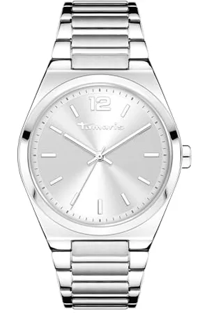 Tamaris Damen Analog Quarz Uhr mit Edelstahl Armband TT-0144-MQ