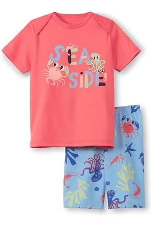 Calida Toddlers Kurz-Pyjama Kinder, aus 100% Bio-Baumwolle