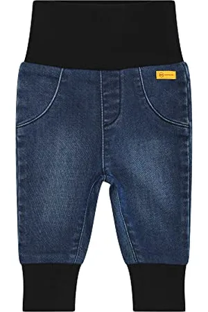 Steiff Unisex Baby Hose Jeans Wirk, , 92 EU