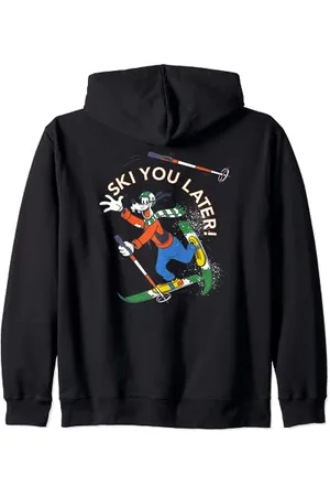 Disney Goofy Winter Sports Skiing Retro Ski You Later Kapuzenjacke