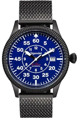 Gigandet Herren Analog Japanisches Automatikwerk Uhr mit Edelstahl Armband VNAG8/012