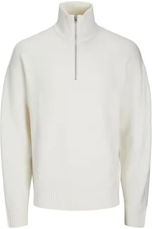 JACK & JONES Herren Jorollie Knit Half Zip Sn Strickpullover, ,L