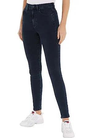 Tommy Hilfiger Damen Jeans Sylvia Skinny Fit, Blau ( Dark), 28W / 30L