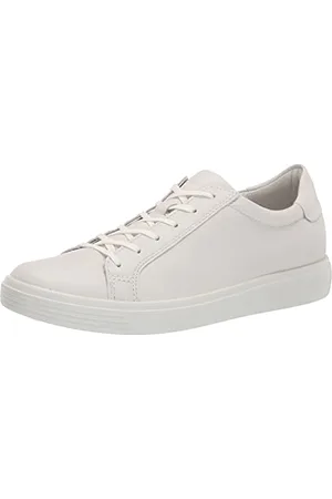 Ecco Damen Soft Classic Shoe, White, 38 EU
