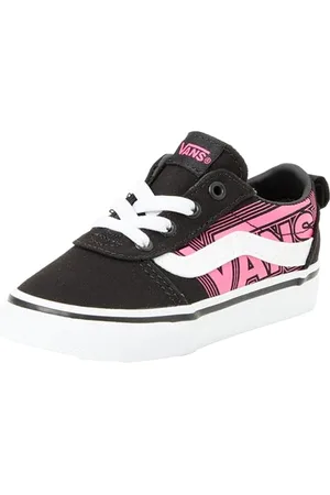 Vans Jungen Unisex Kinder Ward Slip-On Sneaker, Glow Neon Pink/Black, 21.5 EU