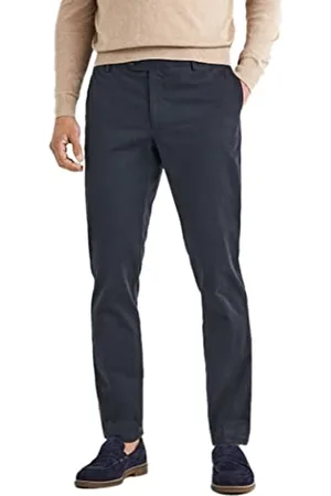 Hackett Hackett Herren Hose Kensington Slim Chino, Blau (NAVY 595), W52(Herstellergröße:42)