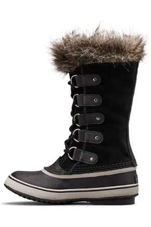 sorel Damen Joan of Arctic Boot WP wasserdichte Schneestiefel, Black/Quarry 2024/2025, 38.5 EU