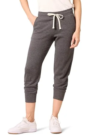 Amazon Damen Fleece-Capri-Jogginghose (in Übergröße erhältlich), , M