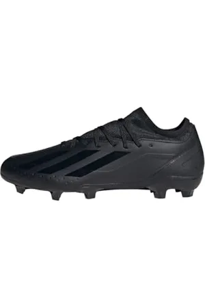 adidas Unisex X Crazyfast.3 Firm Ground Boots Fußballschuhe, Core Black/Core Black/Core Black, 47 1/3 EU
