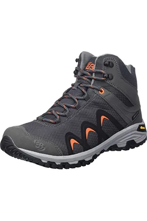 BRUTTING Damen Missouri High Cross-Laufschuh, anthrazit/orange, 45 EU
