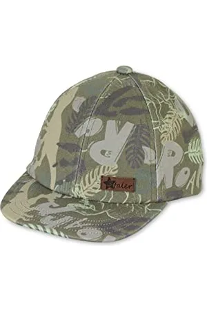 Sterntaler Baby Jungen Baby Cap Baseball-Cap Dinosaurier - Baby Baseball Cap, Kinder Basecap - aus Baumwolle - , 53
