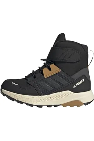 adidas Terrex Trailmaker High Cold.RDY Hiking Shoes Wanderschuhe, Core Black/Grey Six/Mesa, 31.5 EU