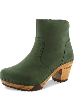 Woody Damen Tanja Clog Stiefelette, , 37 EU