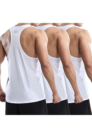 MEETWEE Tank Top Herren, Sportshirt Ärmellos Achselshirts Muskelshirt Unterhemd Funktionsshirt Tankshirt für Training Fitness Bodybuilding