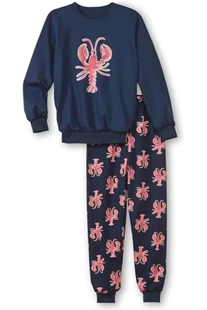 Calida Kids Bündchen-Pyjama Kinder, aus 100% Bio-Baumwolle