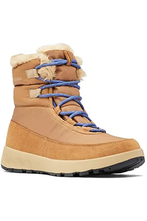Columbia Slopeside Peak wasserdichte Schneestiefel für Damen, Braun , 41 EU