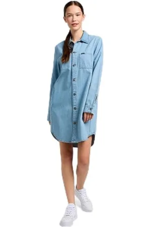 Lee Damen Unionall Shirt Casual Dress, , L EU