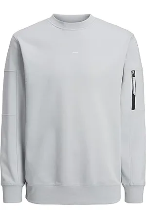 JACK & JONES Male Sweatshirt Einfarbig Sweatshirt