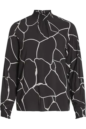 VILA Vipaya High Neck L/S Top/Ec