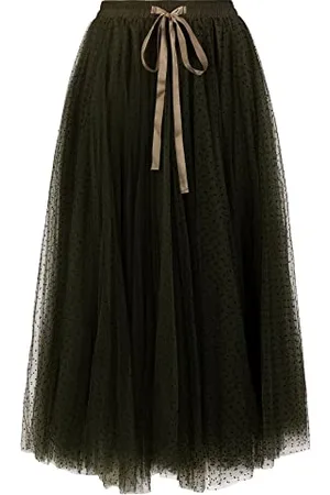 Apart Damen Apart All-Over Tulle with Polka Dots Skirt, , M EU