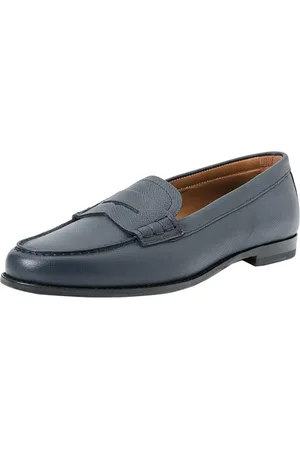 Lottusse Damen Liberty Loafer, Dark Blue, 36.5 EU