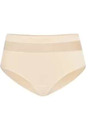 Teyli Damen Slip Taillenslip Baumwolle Hohe Taille M