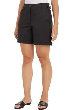 Tommy Hilfiger Damen Chino-Shorts Mom Fit, , 46
