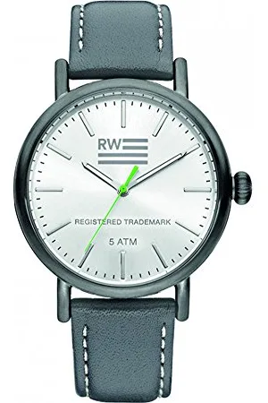 River Woods Herren-Armbanduhr Leder Yukon