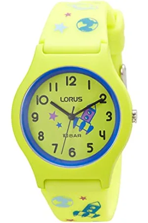 Seiko Lorus Kids-Uhr Quarz Kunststoff mit Silikonband RRX47HX9