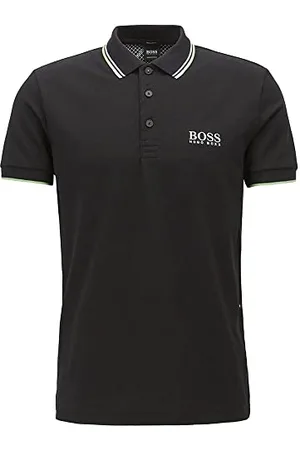 HUGO BOSS Herren Paddy Pro 10226584 01 Poloshirt, Schwarz, S EU