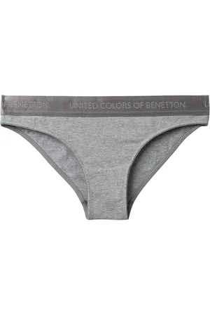 Benetton Damen Slip 3OP81S01M Funktionsunterwäsche, , L