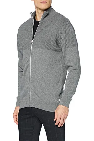 Kronstadt Mens Declan Zip Cardigan Sweater, , Small